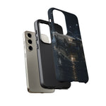 GT350 Phone Case White, Rainy Track Night Classic Racer Tough Cover