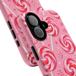 Candy Swirl Lollipop Art Tough Phone Case