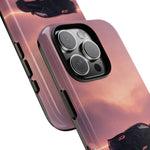 C8 Corvette Silhouette Pastel Horizon Case