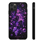 Chillout Floating Anime Girl Phone Case – Dreamy Vaporwave Aesthetic
