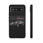 C3 Stingray Phone Case Black Sports Car Tough Cover Gift