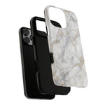 White Marble Pattern Phone Case | Tough Cover