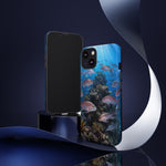 Snapper Reef Phone Case, Sunlit School Ocean Fishing Tough Cover