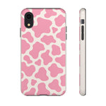 Pink Cowprint  Art Tough Phone Case