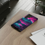2 Rounds Canada Retina Artwork Vaporwave Phone Case – Landscape Aesthetic