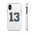 Vintage Football QB Number 13 Phone Case | Tough Cover