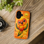 Sun Conure Kawaii Citrus Art Tough Phone Case