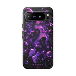 Chillout Floating Anime Girl Phone Case – Dreamy Vaporwave Aesthetic