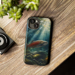 Salmon River Fishing Phone Case, Sunlit Current Cover