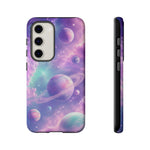 Pastel Galaxy Planet Vaporwave Art Tough Phone Case