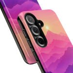 Pastel Mountain Haze Vaporwave Art Tough Phone Case