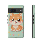 Shiba Inu Kawaii Chibi Smile Pet Dog Art Tough Phone Case