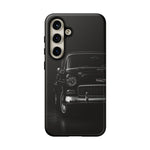 1955 Chevy Bel Air Black Tough Phone Case for Antique Car Fans