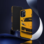 Yellow C8 Corvette Studio Tough Phone Case
