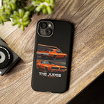1969 GTO Judge Orange Muscle Car Tough Phone Case Cover Gift