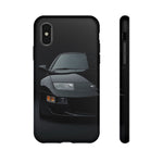 Black 300ZX Studio Front Tough Phone Case for JDM Enthusiasts