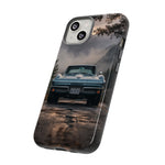 C2 1965 Sting Ray Phone Case, Silver Blue Tough Cover