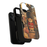 Corgi Royal Guard phone case | Cute British corgi soldier illustration