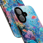 Underwater Coral Reef Phone Case | Colorful Tropical Fish Ocean Scene