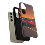 Red C4 ZR-1 King of the Hill Art Tough Phone Case