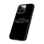 1957 Bel Air Line Art Chrome Script Tough Phone Case Cover Gift