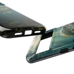 Largemouth Bass Phone Case, Sunlit Underwater Tough Cover, Gift
