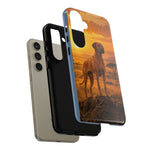 Rhodesian Ridgeback African Savanna Art Tough Phone Case