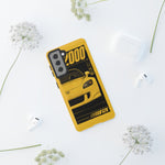 S2000 Spa Yellow Retro 90s JDM Car Tough Phone Case