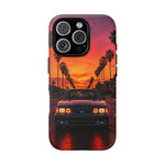Fox Body Mustang Sunset Tough Phone Case - Palm Boulevard Poster