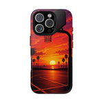 Basketball Court Sunset Phone Case | Tough Phone Case