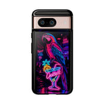 Neon Parrot Cocktails phone case | Tough Cases