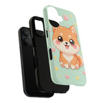 Shiba Inu Kawaii Chibi Smile Pet Dog Art Tough Phone Case