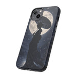 Geisha Parasol Moonlight Art Tough Phone Case