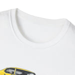 Yellow 1972 Chevelle Muscle Car T-Shirt | Classic Auto Trio Illustration