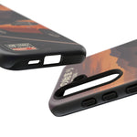 Datsun 240Z Classic JDM Sports Car Sunset Art Tough Phone Case