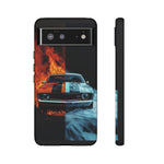 1969 Camaro Fire Ice Muscle Tough Phone Case Cover Gift Art