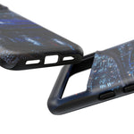 Skyline GT-R R34 Bayside Blue Tokyo Night Art Tough Phone Case