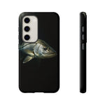 Snook Fishing Phone Case, Saltwater Portrait Black Cover, Gift