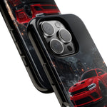 Charger Hellcat Widebody Red Rain Art Phone Case