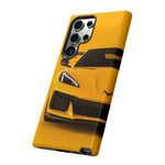Yellow C8 Corvette Studio Tough Phone Case