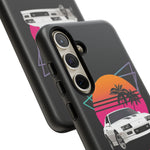 Retro IROC-Z Camaro phone case | 80s sunset palm car design