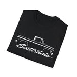1978 C10 Scottsdale Outline Silhouette Truck T-Shirt Line Art Silhouette Emblem Chevy Pickup Fan Gift