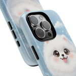 Samoyed Kawaii Snowball Chibi Art Tough Phone Case