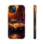 Retro Sunset Datsun 240z Car phone case | Tough Cover