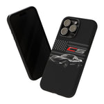 Black C5 Phone Case American Sports Car Tough Cover Gift