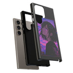 Melancholy Anime Girl Phone Case Vaporwave Tough Case