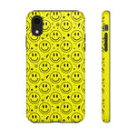 Acid Smiley Repeat Pattern Art Tough Phone Case