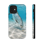 Permit Fishing Phone Case, Flats Fly Fishing Cover for Anglers