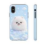 Samoyed Kawaii Snowball Chibi Pet Dog Breed Art Tough Phone Case