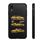 Yellow IROC-Z Camaro Triple View Tough Phone Case Cover Gift